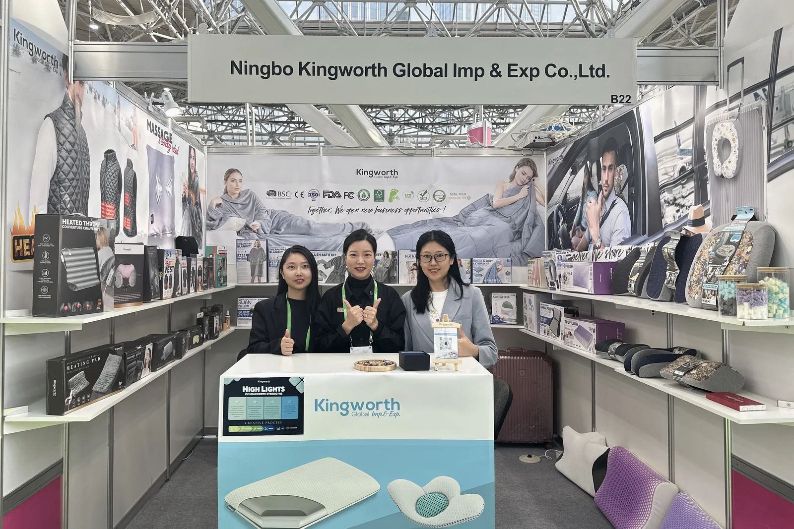 Kingworth at China Commodity Fair Moscow 2023