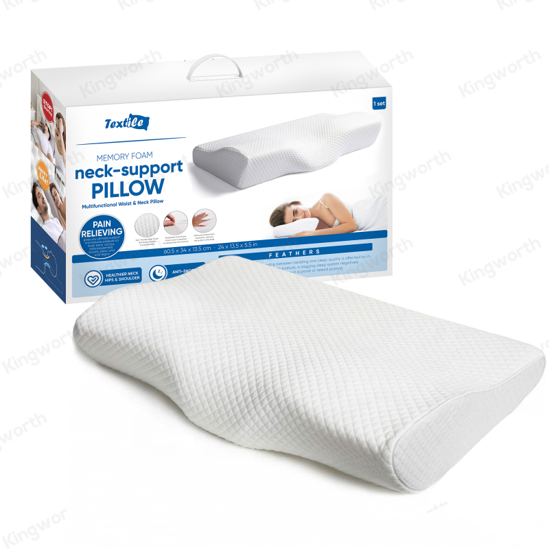 Ergonomic Butterfly Memory Foam Pillow for Neck Support | Kingworth