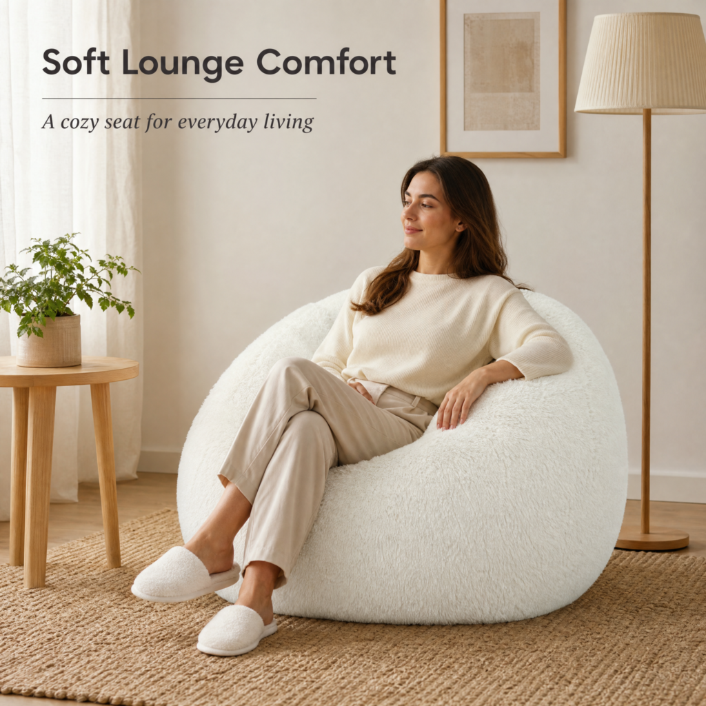 Bean Bag Chair Wholesale Oversize Giant Beads Foam for Livingroom | Kingworth