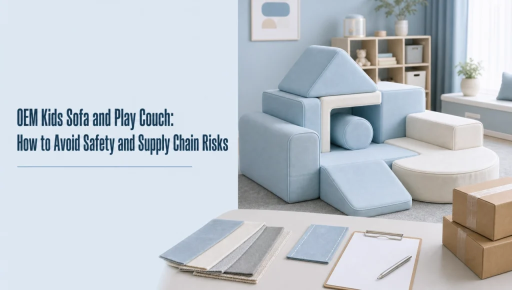 OEM Kids Sofa and Play Couch: How to Avoid Safety and Supply Chain Risks